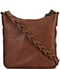 Frye Soraya Gold Metal Swing Pack Crossbody Bag, Color:Dark Brown - Image 2