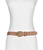 Frye Suede Contrast Stitching Belt - Image 4