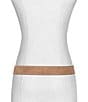 Frye Suede Contrast Stitching Belt - Image 5