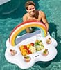 Color:Rainbow - Image 3 - Rainbow Cloud Inflatable Floating Drink Station