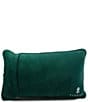 Furbish Causing A Racket Needlepoint Pillow, Color:Gren Dark Green - Image 2