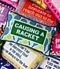 Furbish Causing A Racket Needlepoint Pillow, Color:Gren Dark Green - Image 3