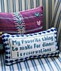 Furbish Reservations Needlepoint Pillow, Color:Multi - Image 3
