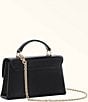 Furla 1927 Mini Leather Crossbody Bag, Color:Nero - Image 2