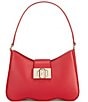 Color:Rosso Veneziano - Image 1 - 1927 Wave Leather Shoulder Bag