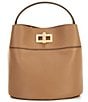 Furla Amelia Canvas Mini Bucket Bag - Image 1