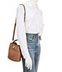 Furla Amelia Canvas Handle Mini Bucket Bag - Image 4