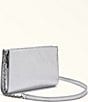 Color:Silver - Image 2 - Camelia Mini Silver Metallic Crossbody Bag