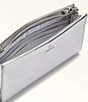 Color:Silver - Image 3 - Camelia Mini Silver Metallic Crossbody Bag