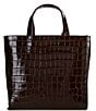 Furla Divide It Croc Double Handle Tote Bag - Image 2