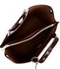 Furla Divide It Croc Double Handle Tote Bag - Image 3