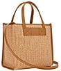 Furla Divide It Small Woven Tote Bag - Image 2