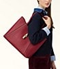 Furla Goccia Large Leather Tote Bag - Image 5