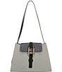 Furla Nuvola Small Shoulder Bag, Color:Cenere/Soil/Nero - Image 1