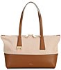 Furla Olivia Medium Canvas Tote Bag - Image 1