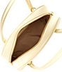 Furla Poppy Mini Dome Double Handle Ribbon Charm Shoulder Bag - Image 3