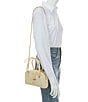 Furla Poppy Mini Dome Double Handle Ribbon Charm Shoulder Bag - Image 4