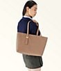 Furla Sfera Large Leather Tote Bag, Color:Greige - Image 5