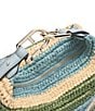 Furla Tonie Crochet Raffia Mini Hobo Bag - Image 4