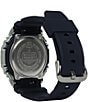 Color:Black - Image 2 - Men's Ana Digi Black Resin Band Shock Resistant Watch