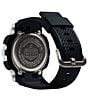Color:Silver - Image 2 - Ana Digi Silver Metal Shock Resistant Watch