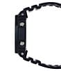 G-Shock GA2100-1A1 Ana Digi Black Shock Resistant Watch, Color:Black/Blue - Image 3
