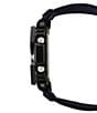 Color:Black - Image 3 - Men's Ana-Digi Black Fabric Strap Watch