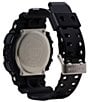 Color:Black - Image 2 - Men's Ana-Digi Black Resin Strap Chronograph Watch