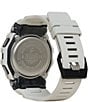 Color:Beige/Khaki - Image 3 - Men's Ana-Digi Shock Resistant Square Resin Strap Watch