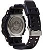 Color:Black - Image 3 - Men's Analog-Digital Black Resin Strap Watch