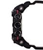 Color:Black - Image 2 - Men's Digital Black Resin Strap Watch