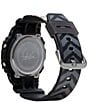 Color:Black - Image 3 - Men's Digital 48mm Black Resin Strap Watch