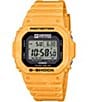 G-Shock Men's Digital Yellow Resin Strap Watch, Color:Yellow - Image 1