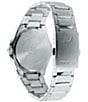 Color:Silver - Image 3 - Men's Edifice Blue Dial Analog Stainless Steel Bracelet Watch
