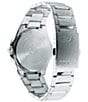 Color:Silver - Image 3 - Men's Edifice Analog Stainless Steel Bracelet Watch