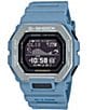 G-Shock Men's Tidegraph Digital Beige Resin Strap Watch, Color:Blue - Image 1
