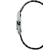 G-Shock Unisex Casio Analog Stainless Steel Bracelet Watch, Color:Silver/Light Blue - Image 2
