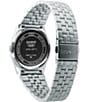 G-Shock Unisex Casio Analog Stainless Steel Bracelet Watch, Color:Silver/Light Blue - Image 3