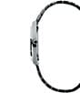 G-Shock Unisex Casio Analog Stainless Steel Bracelet Watch, Color:Silver/Blue - Image 2