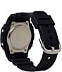Color:Black - Image 2 - Unisex Digital Black Resin Strap Watch