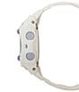 Color:White - Image 2 - Women's Baby G Digital White Resin Strap Watch