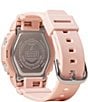 Color:Pink - Image 3 - Women's Metallic Face Ana-Digi Pink Resin Strap Watch