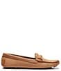 Color:Tan - Image 2 - Dylan Chain Nubuck Driver Loafers