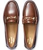 Color:Whiskey - Image 4 - Lianna Bit Easy Weejun Leather Loafers
