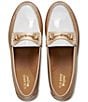 Color:Gold/White - Image 4 - Lianna Bit Weejun Metallic Leather Loafers