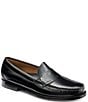 Color:Black - Image 1 - Men's 1936 Logan Weejun Flat Strap Leather Loafers