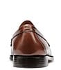 Color:Cognac - Image 3 - Men's 1936 Logan Weejun Flat Strap Leather Loafers