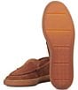 Color:Burnt Orange - Image 5 - Men's Gum Sole Loafers