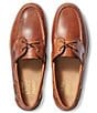 Color:Brown - Image 5 - Men's Hampton Leather Boat Shoes
