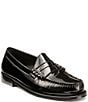 Color:Black Patent - Image 1 - Men's Larson Monogram Heritage Penny Loafers